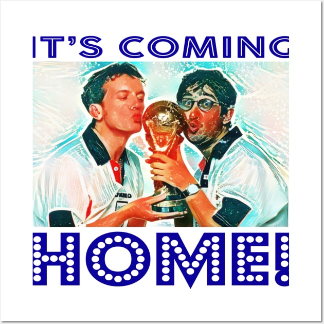 Classic Football Songs - Baddiel & Skinner - IT'S COMING HOME Wall Art by OG Ballers